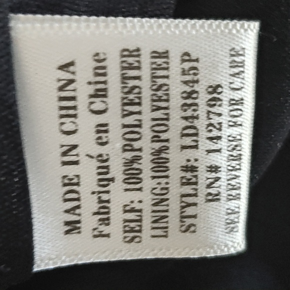 Pink Lily Black and Tan Floral Long Sleeve Mini Dress Size Medium - Picture 9 of 10